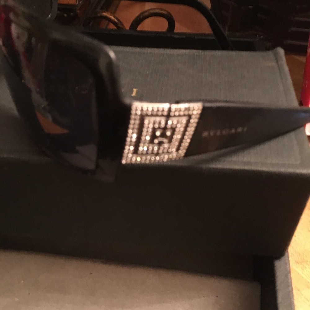 Bvlgari Swarovski Crystal Classic Sunglasses